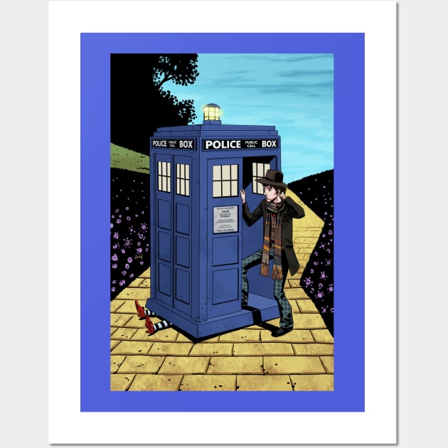 doctor who 2 Wall Art by Diablo